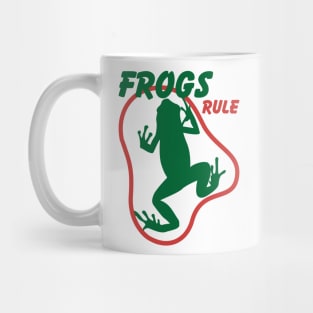 Frogs Rule Mug